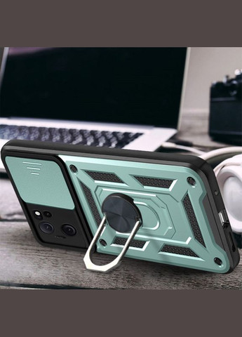 Ударостійкий чохол Camshield Serge Ring для Xiaomi 13T / 13T Pro Green No Brand (340064137)