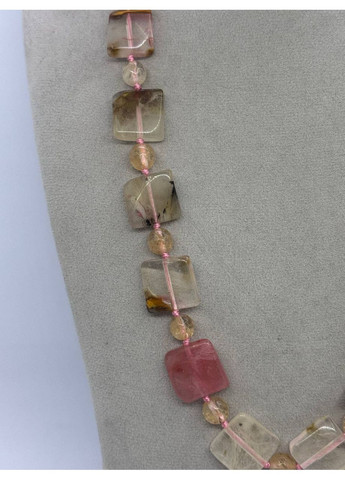 Ожерелье из кварца 15*15 см 45 см Комбинированный No Brand (363830018)