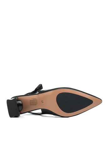 Черные босоножки (1570л) Lady Marcia на резинке