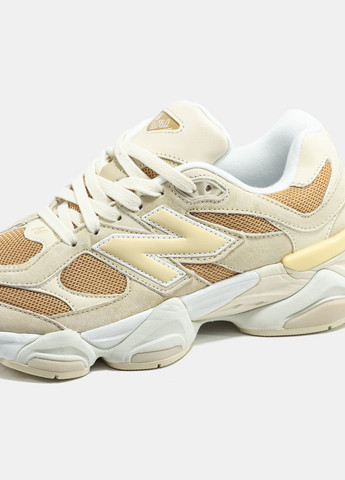 Кроссовки женские New Balance 9060 Beige | Нью Баланс 9060 бежевые No Brand бежевые демисезоны (335012366)