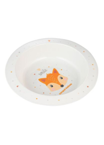 Тарелка детская CUTE ANIMALS мисочка пластиковая, оранжевая (4/412_ora) Canpol Babies CUTE ANIMALS мисочка пластикова, помаранчева (366069484)