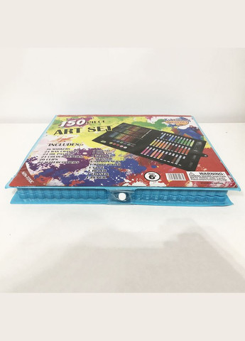 Художній набір валіза для творчості блакитний No Brand (325686422)