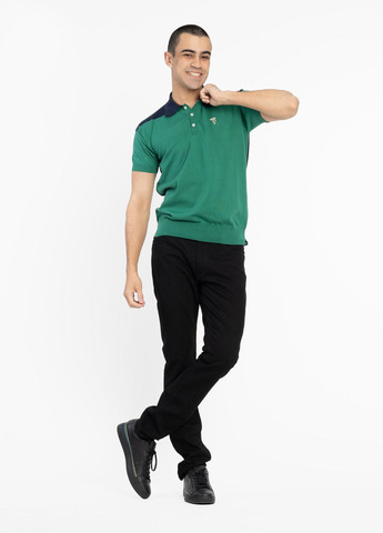 Зеленая футболка-поло для мужчин Trussardi