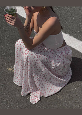 Спідниці максі у квітковий принт Adelante (322930971)