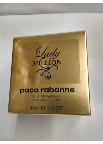 Женская парфюмированная вода Paco Rabanne Lady Million Духи женские 100 мл No Brand (366734687)