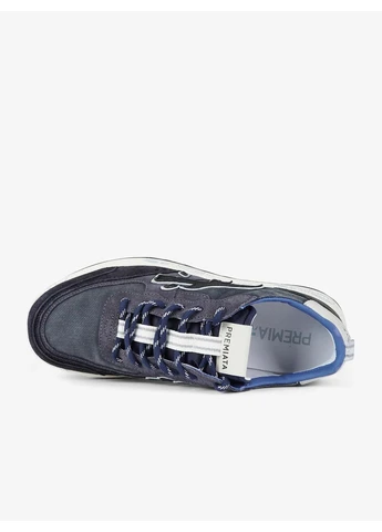 Синие демисезонные кроссовки nous blue nous-7726 Premiata