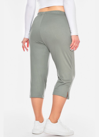 Бриджи женские полубатальные мятного цвета Let's Shop (327215322)