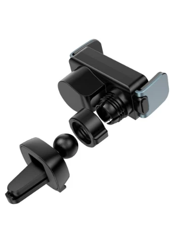 Тримач для мобільного BH66 Smart electric car holder Black Metal Grey Borofone (301090072)