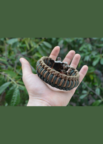 Браслет с Самураем из мехира и с маской из латуни под заказ + брелок в подарок No Brand (341738774)