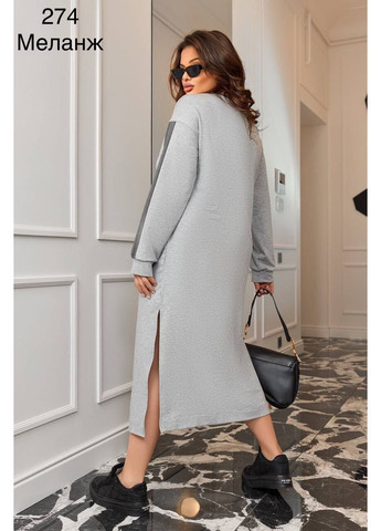 Светло-серое платье Anastasimo