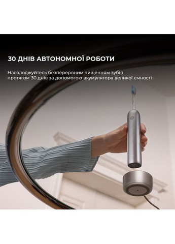 Електрична зубна щітка Fresh Pro Sliver (ATB15A-SIL) Mova (360409639)