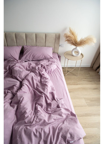 Постельное белье вареный хлопок "Белый" Евро, Классическая простыня, наволочки 50х70 IN.HOME_UA (371141781)