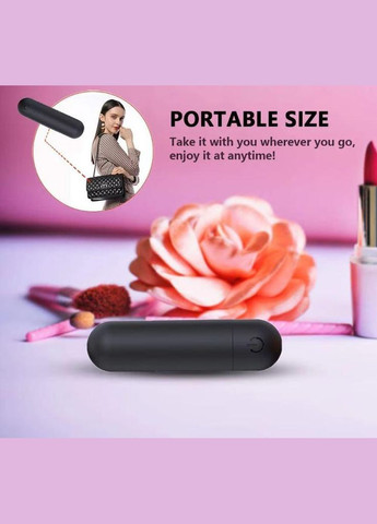Миниатюрный вибратор Soft Bullet с режимами вибрации и аккумулятором No Brand (339865022)