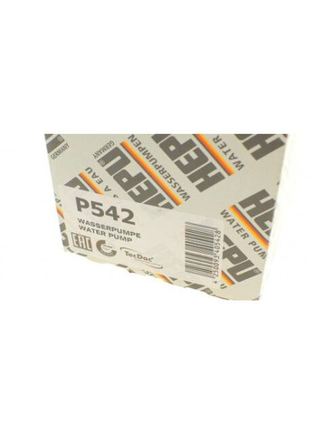 Насос воды VW Caddy 1.9TDI/SDI 95 P542 UA63 HEPU (366171152)