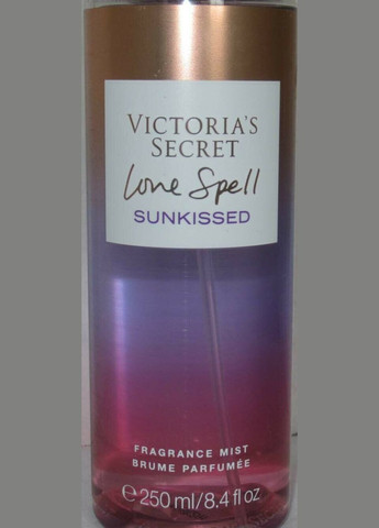 Парфюмированный спрей для тела Love Spell Sunkissed 250 мл Victoria's Secret (279363905)