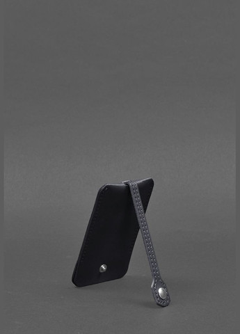 Кожаная ключница 1.0 темно-синий Краст (A-027473) BlankNote (330144350)