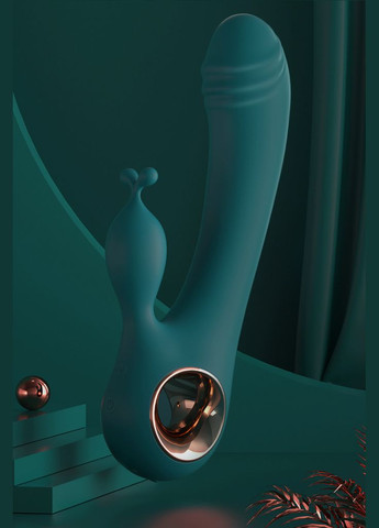 Вібратор-кролик, жіночий вібратор, кліторально-вагінальний стимулятор. Подарунок дівчині Lilo (315723263)