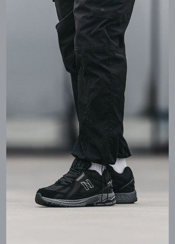 Черные зимние кроссовки зимние мужские new balance 1906r winter black grey fur gore-tex | нью беланс 1906r черные серые с мехом No Brand
