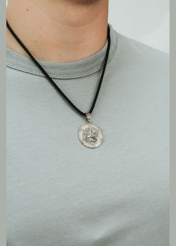 Ладанка серебряная Георгий Победоносец 761 No Brand (323166348)