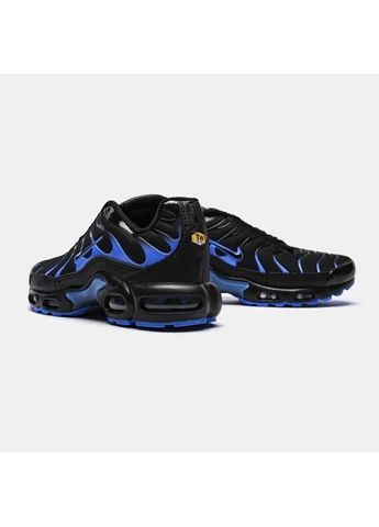 КРОСІВКИ ЖІНОЧІ NIKE TN AIR MAX PLUS BLACK UNIVERSITY BLUE НАЙК ТН АІР МАКС ПЛЮС ЧОРНІ No Brand чорні демісезони (392027057)