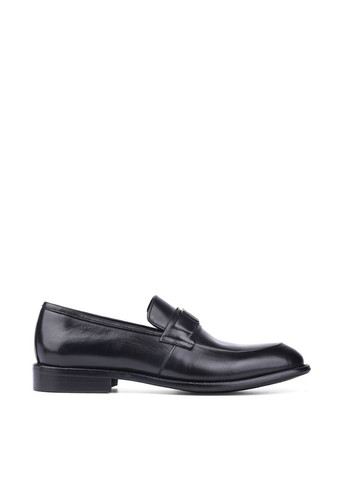 Черные мужские туфли kt1098-20m459 черная кожа Miguel Miratez