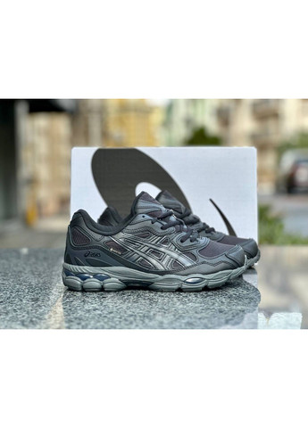 КРОССОВКИ ЖЕНСКИЕ ASICS GEL NYC BLACK GORE-TEX АСИКС ГЕЛЬ НЮК No Brand чёрные демисезоны (369392963)
