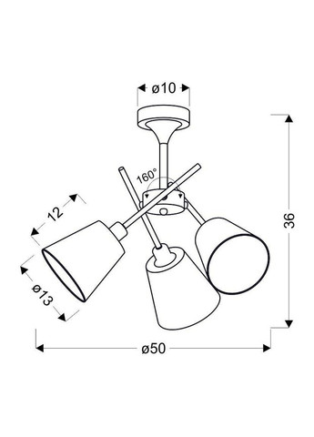 Люстра VOX (33-70623) Candellux (361313358)