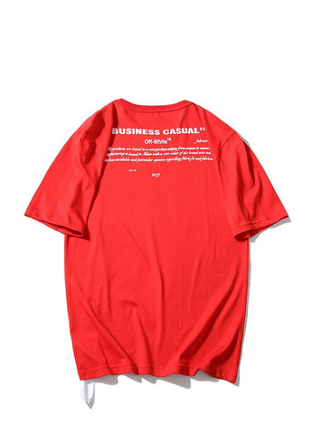 Футболка червона Off-White Bernini Red T-Shirt Womens - (356677860)