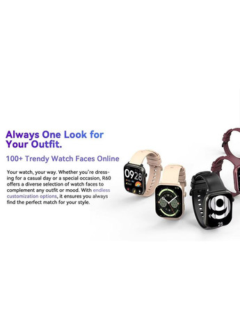 Смарт-годинник R60 Black Blackview (315010908)