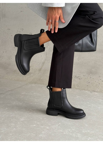 Осенние премиальные кожаные челси с анатомической колодкой Helen