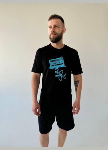 Черная футболка No Brand