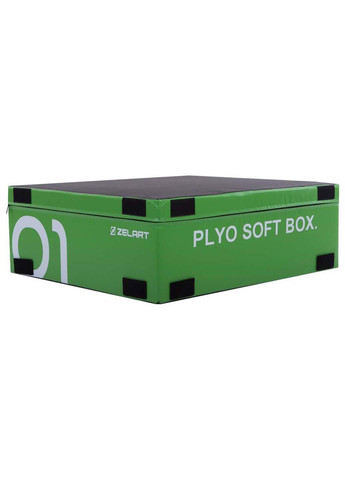 Пліометричний м'який набір Plyo Boxes FI-3635 Набір Zelart (290109079)