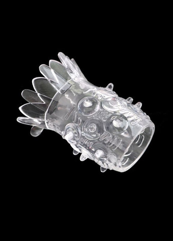 Набір насадок на пеніс, насадки на вібратор, насадки на член + ерекційне вібро кільце (набір 5 предметів) No Brand (314874576)