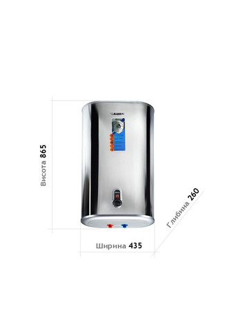 Водонагреватель IV50DR Brig Mirror WILLER