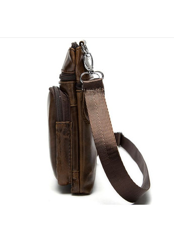 Чоловіча шкіряна сумка через плече для документів Vintage коричнева (sku_14608) No Brand (328922105)