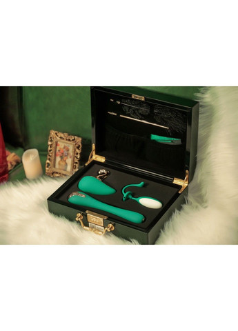 Набір Pandora Box v2.0: вакуумний вібратор, вібратор, віброяйце, лоскітка та маска Knight Jenay (334000991)