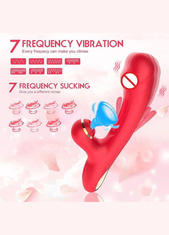 PREMIUM 2024 ВИБРАТОР Двойной вакуумный с движущимся язычком No Brand (301867060)