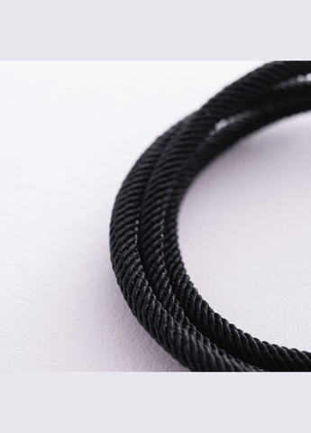 Шелковый шнурок с серебряной застежкой (4мм) 18450 70 Oniks (264025047)