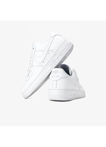 Білі Осінні кросівки чоловічі і жіночі nike air force x drace nocta white | найк еір форс білі No Brand