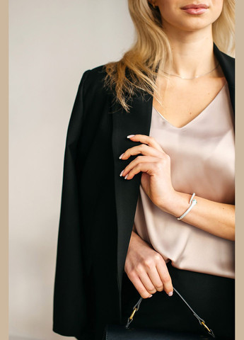 Жіночий піджак «Midnight Commander» на один ґудзик на підкладці Lana Bryk 0073 (322237836)