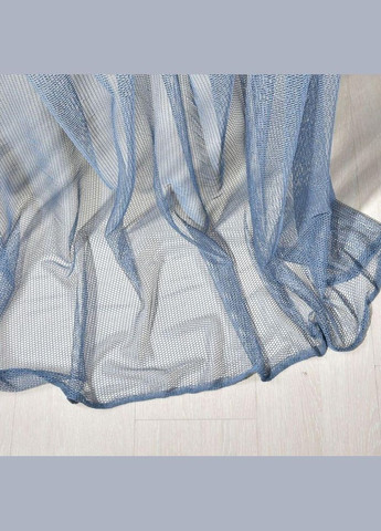 Тканина тюль-сітка однотонний Соти V-319 деним No Brand (321991331)