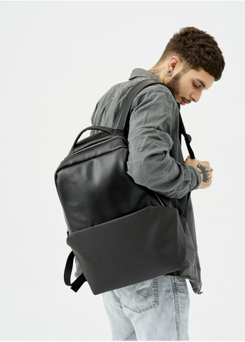 Мужской рюкзак с отделением под ноутбук Черный с перфорацией (4430311544) Sambag (361244665)