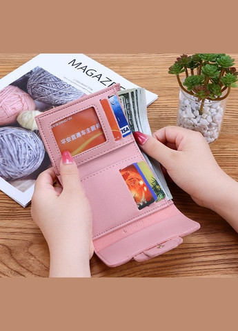 Маленький жіночий гаманець клатч міні гаманець еко шкіра гаманець-клатч No Brand (299314029)