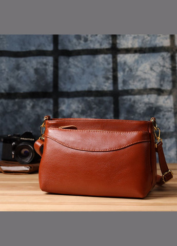 Женская сумка из натуральной кожи с формоустойчивым дном 22983 Vintage (347146847)