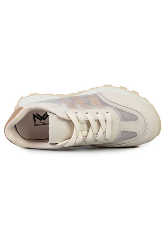 Бежеві осінні кросівки жіночі бренду 8200555_(1) ModaMilano