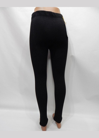 Черные зимние лосины гамаши женские плотные с мехом премиум класс термо (кашемир) 50-52 р.059дж Шугуан