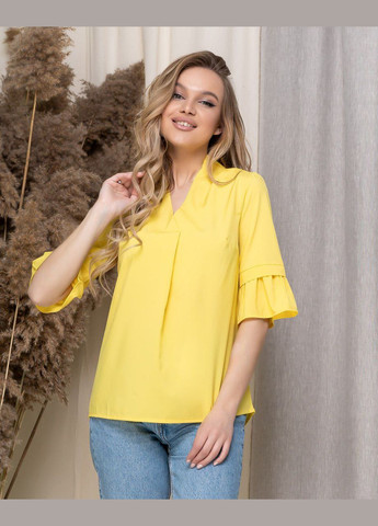 Жёлтая женская блуза Avanti