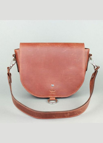 Женская кожаная сумка Ruby L светло-коричневая винтажная (A-027116) The Wings (327091773)