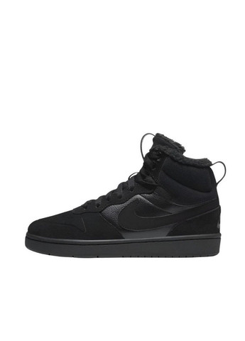 Черные всесезонные кроссовки court borough mid 2 boot bg cq4023-001 Nike