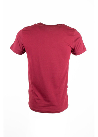 Бордовая футболка мужская top look бордовая 070821-001537 No Brand